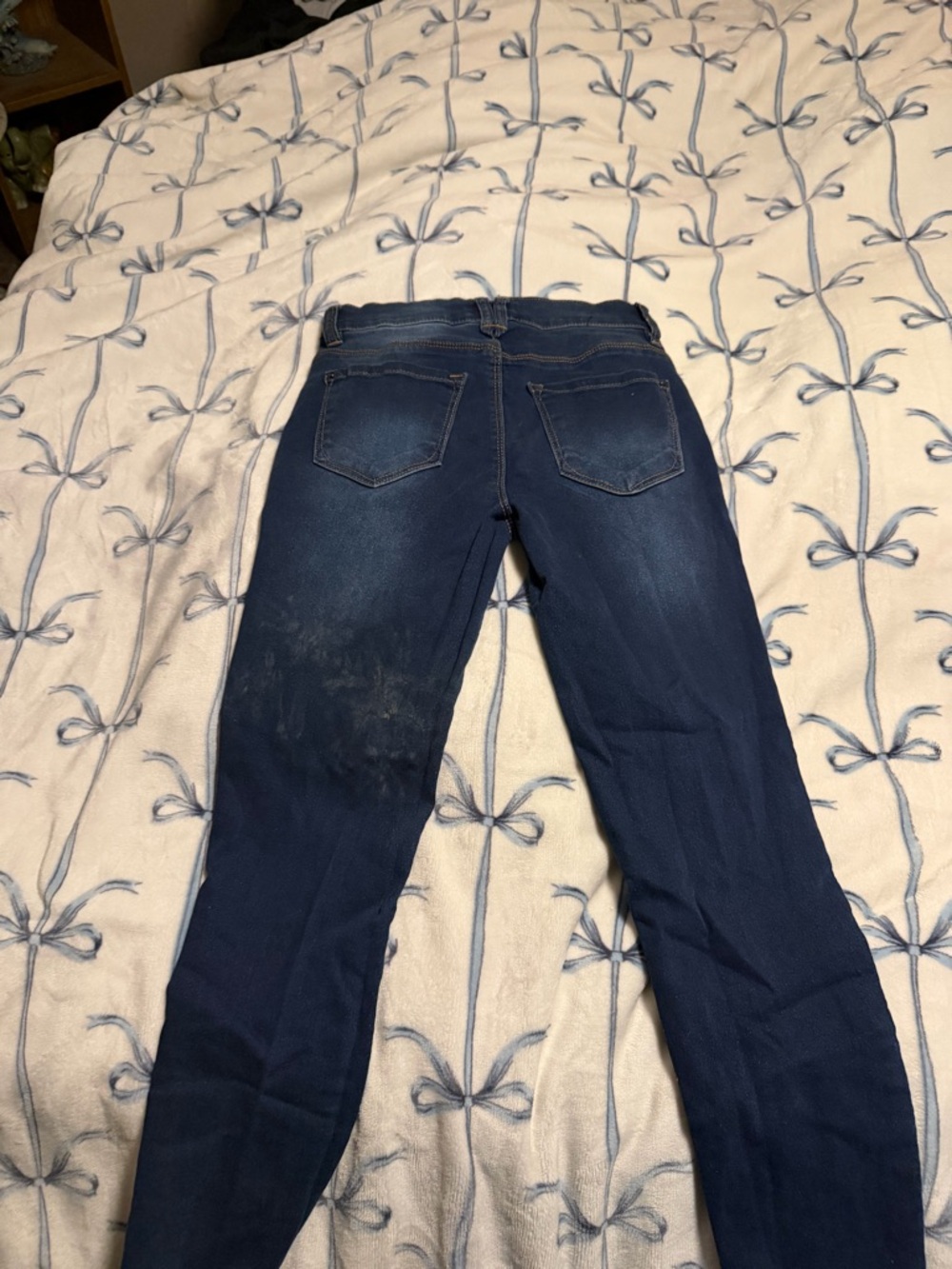 Women’s Dark Blue Stretch Skinny Jeans